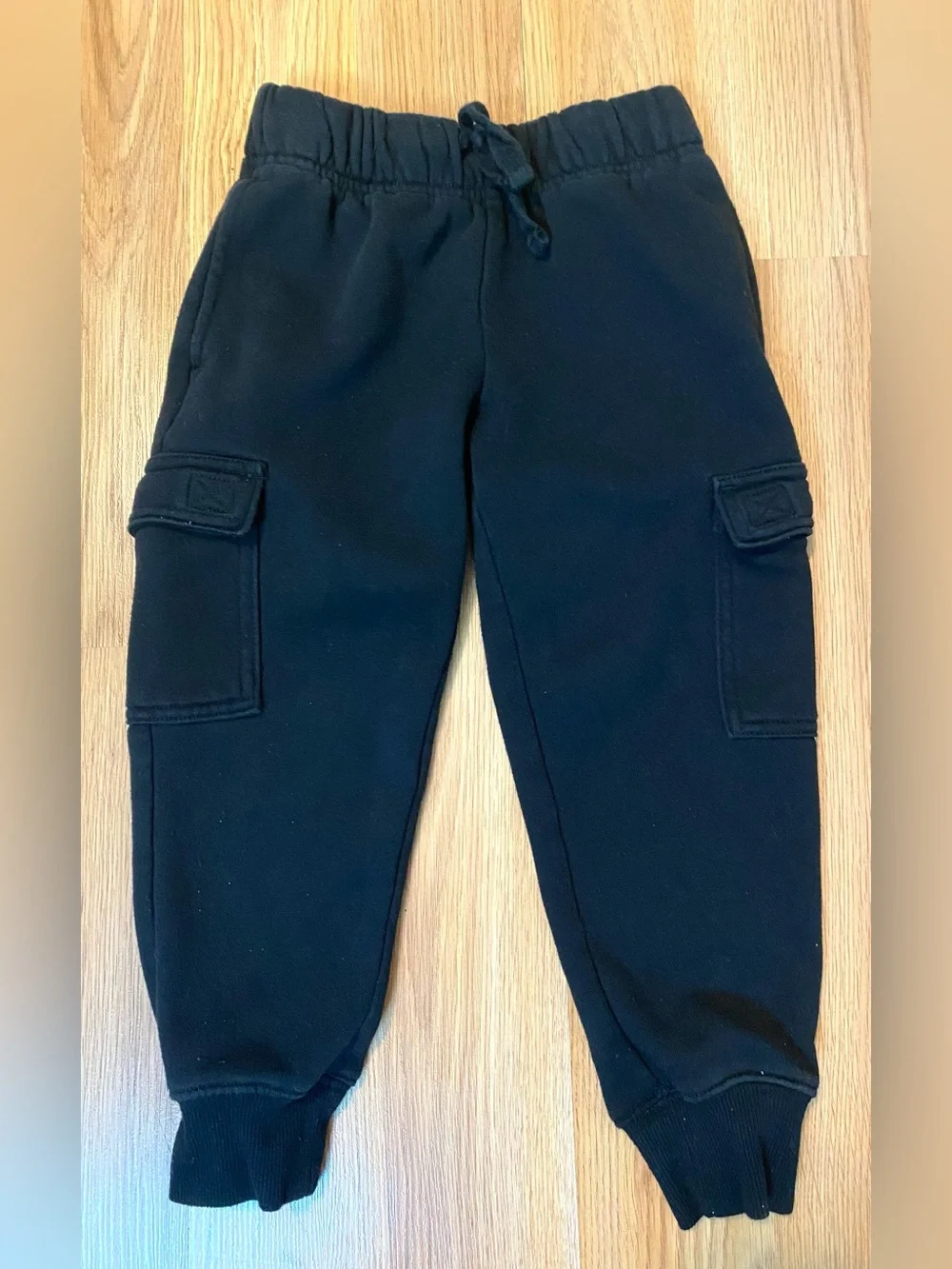 📚CHILDRENS PLACE BOYS FLEECE CARGO SWEATPANTS BUNDLE OF 2! JOGGERS SOFT SIZE 5/6